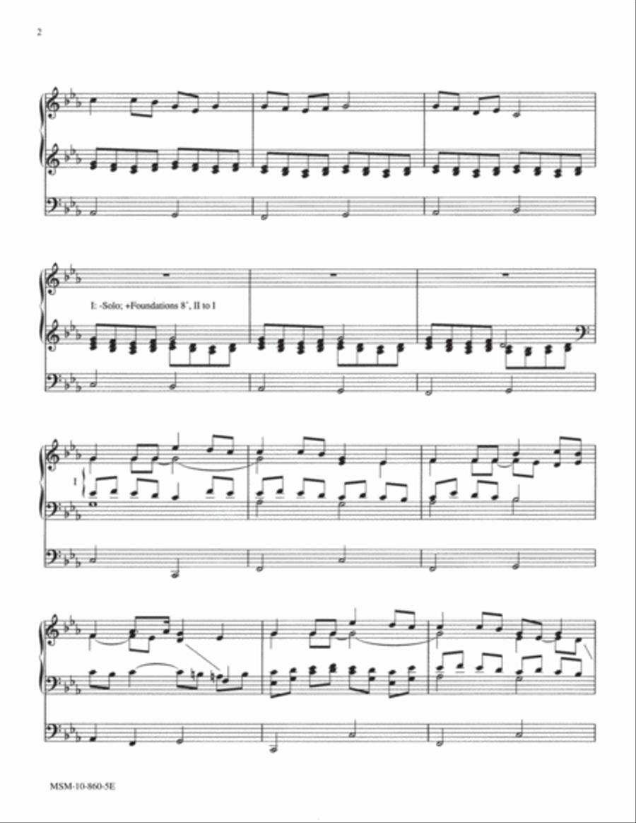 Lost in the Night Organ scores gallery preview page 2