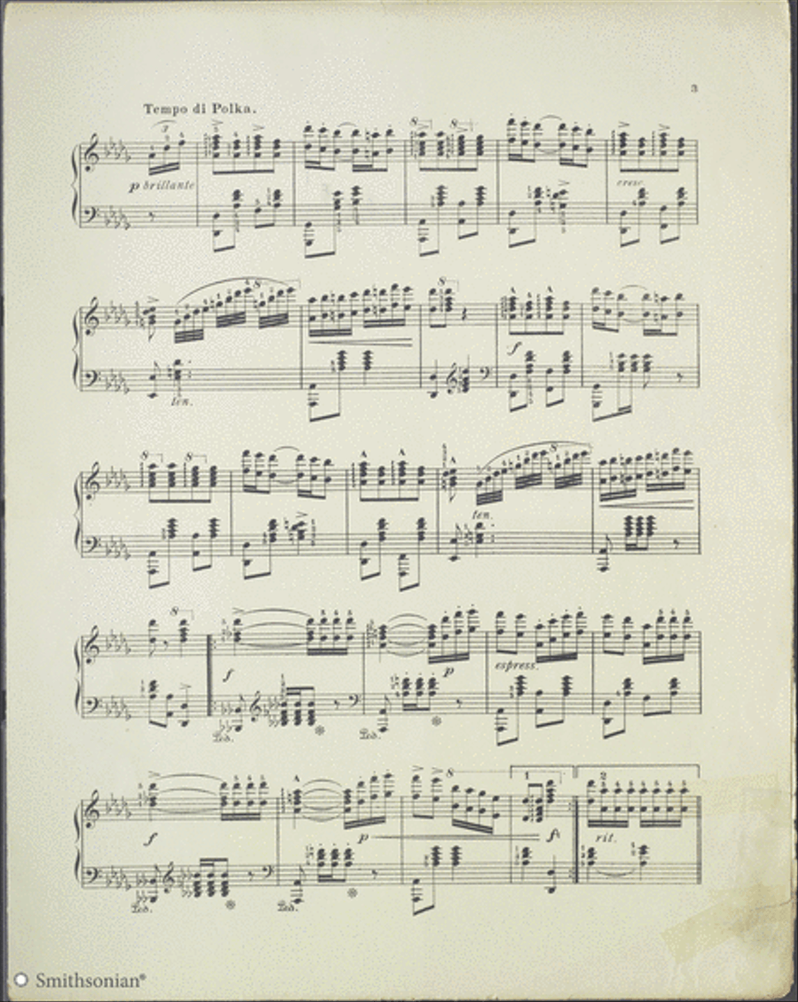 Ripples of the Alabama: Polka De Concert Piano Solo scores gallery preview page 5