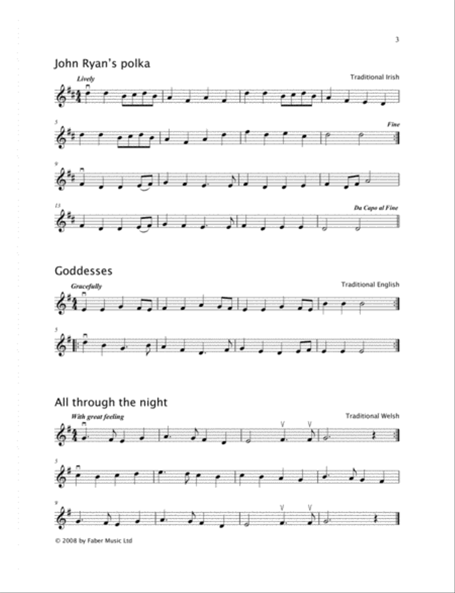 Bags of Folk for violin Violin scores gallery preview page 2