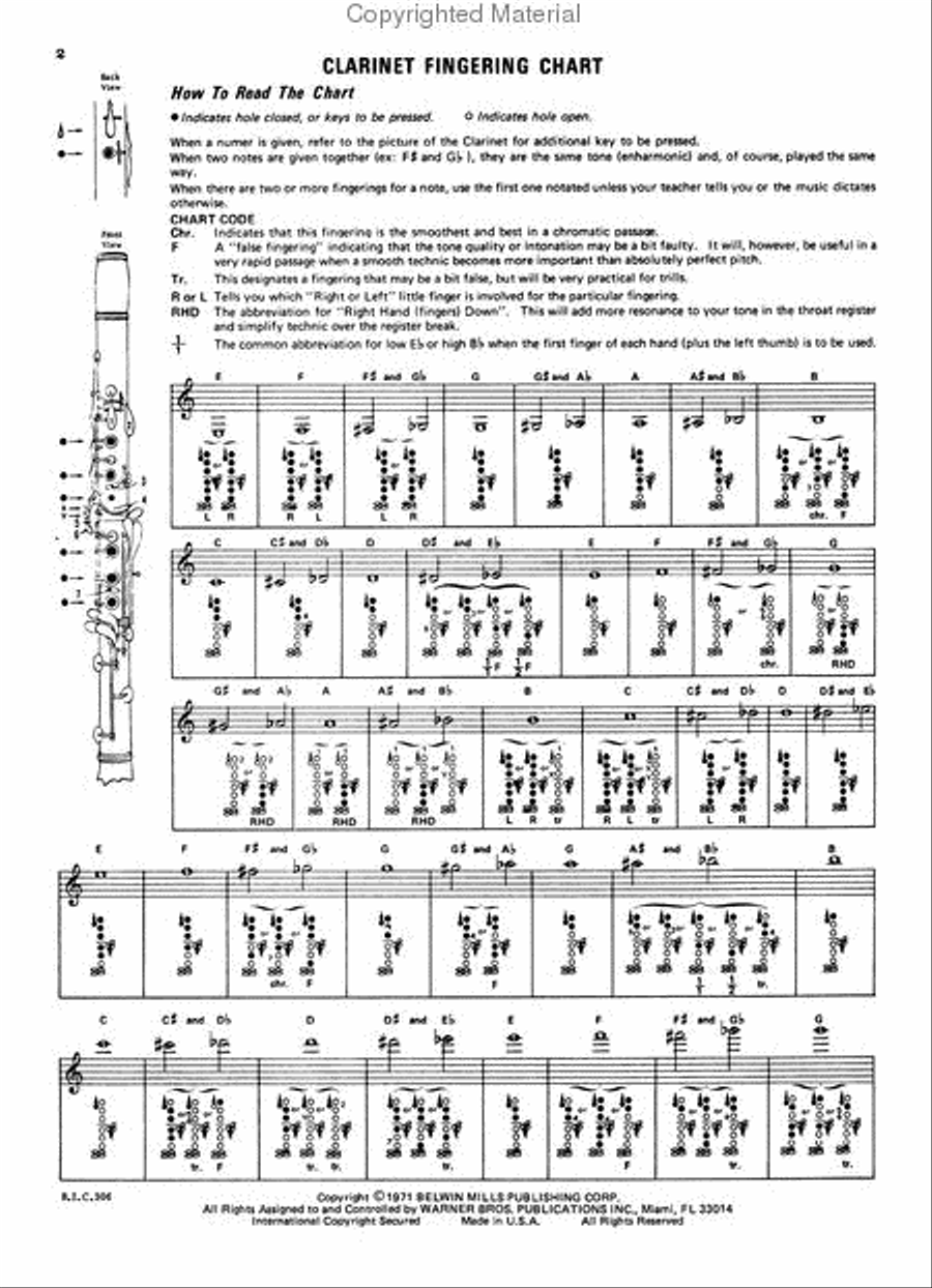 Student Instrumental Course Clarinet Student