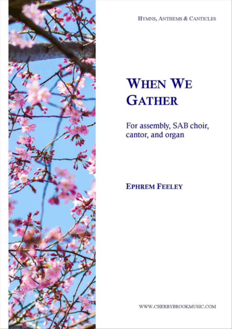 When We Gather 3-Part scores gallery preview page 1
