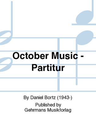 October Music - Partitur