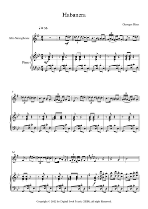 Habanera - Georges Bizet (Alto Sax + Piano)
