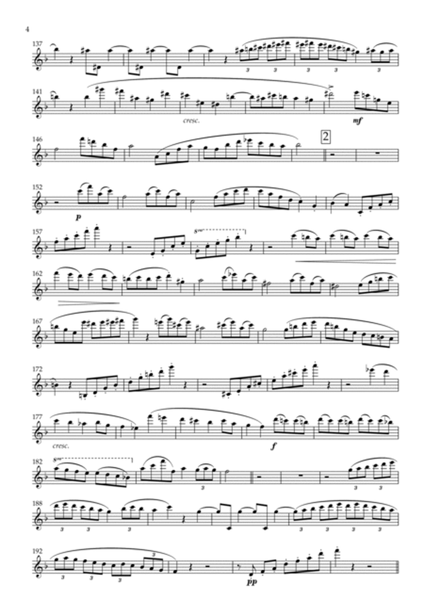 Clarinet Sonata Op.167 - Alto Saxophone