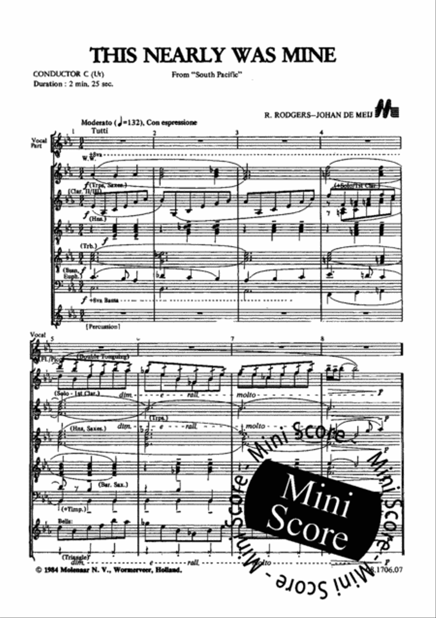 This Nearly Was Mine Mixed Choir scores gallery preview page 5