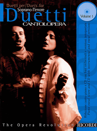 Book cover for Cantolopera: Duets for Soprano/Tenor - Volume 1
