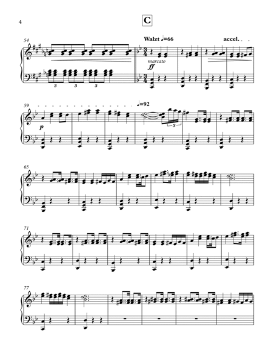 Junipers Piano Solo scores gallery preview page 4