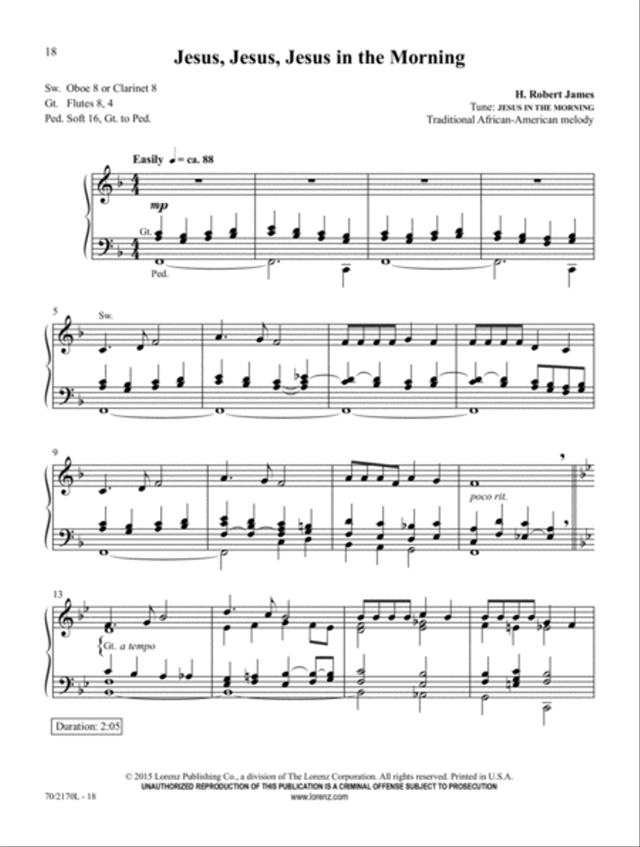 Pick Up & Play Organ Solo scores gallery preview page 12