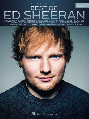 Book cover for Best of Ed Sheeran – 3rd Edition