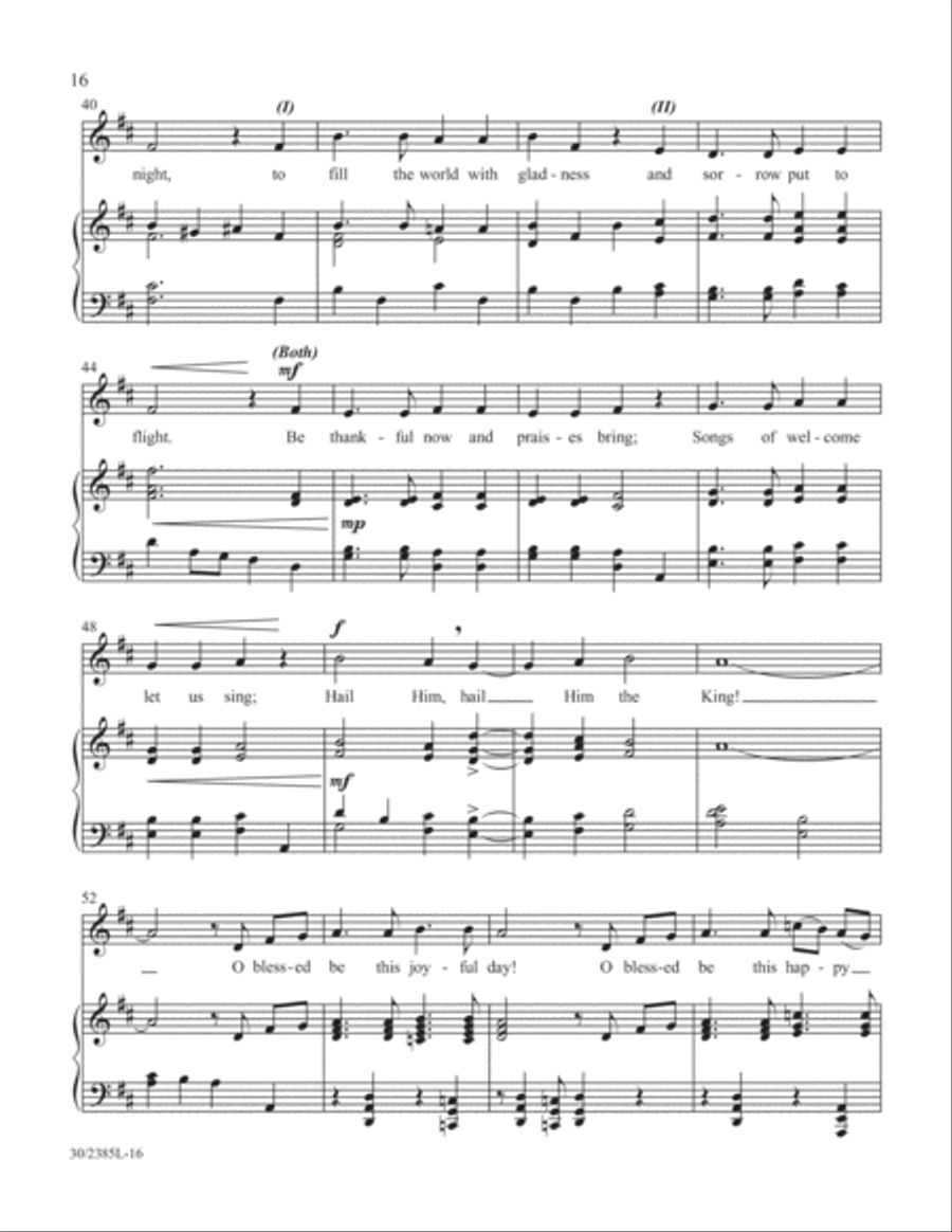 Simply Natalie Sleeth Unison Choir scores gallery preview page 17