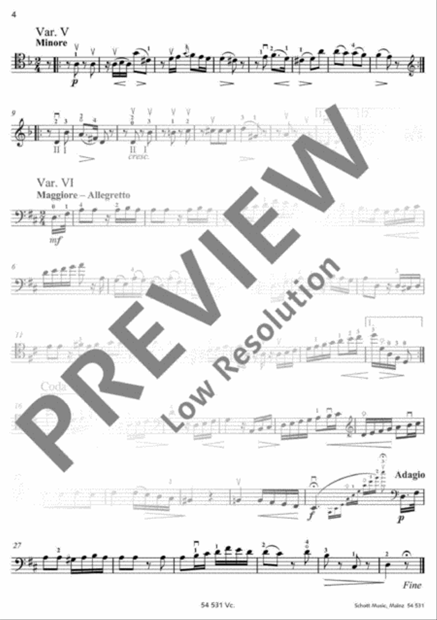 Andante con variazioni Andante con variazioni Piano Accompaniment scores gallery preview page 15