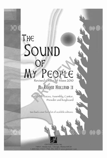 The Sound of My People - Choral / Accompaniment Edition