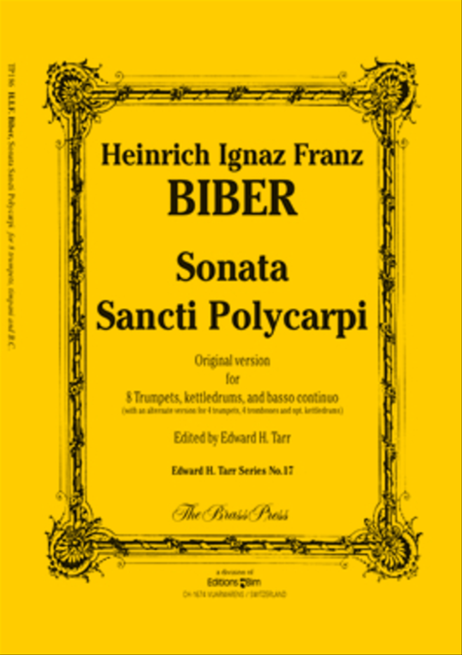 Sonata Sancti Polycarpi Trumpet scores gallery preview page 1
