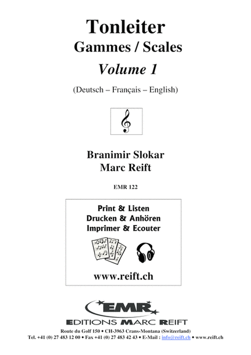 Die Tonleitern / Les Gammes / The Scales Vol. 1