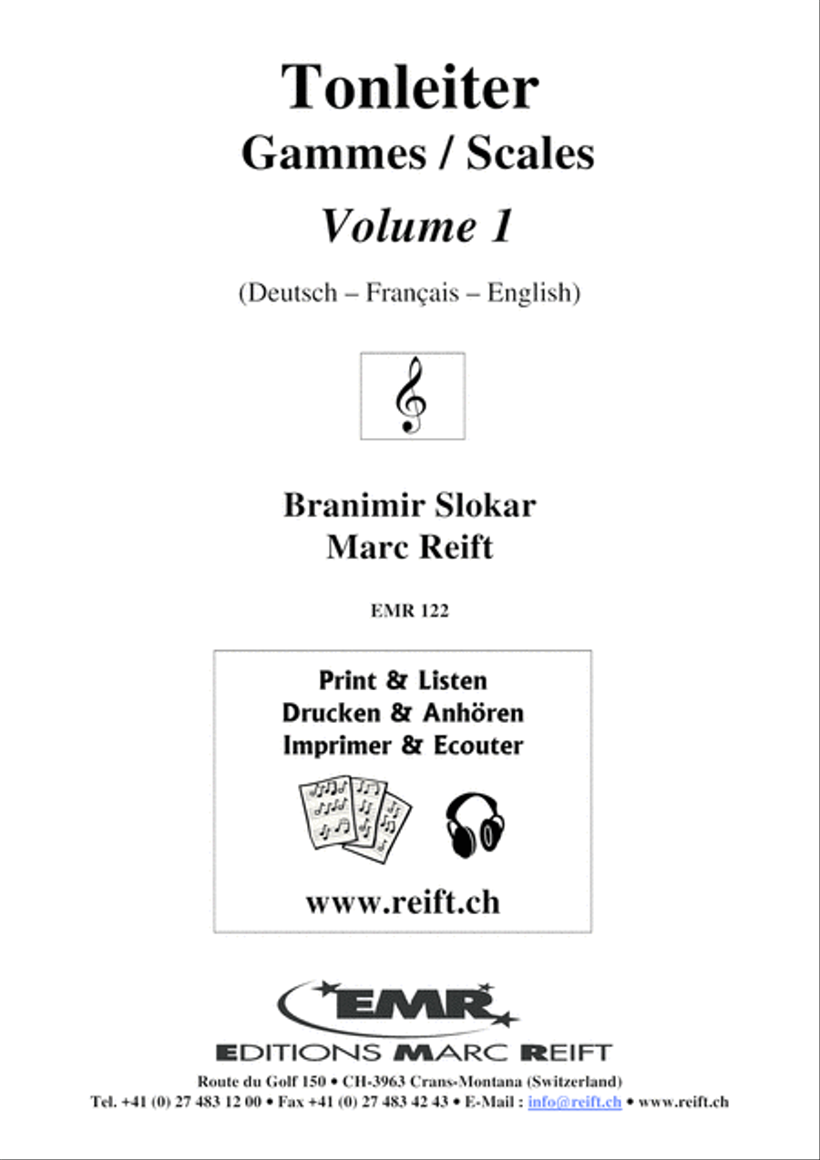 Die Tonleitern / Les Gammes / The Scales Vol. 1