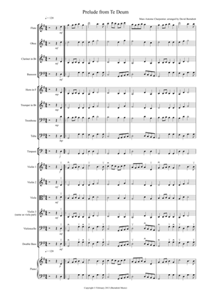 Prelude from Te Deum for School Orchestra