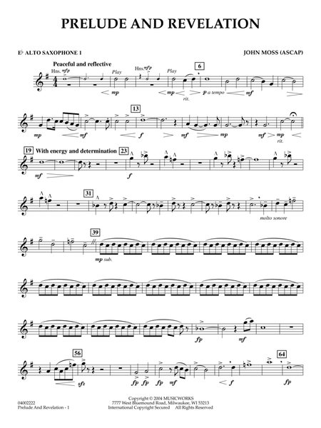 Prelude and Revelation - Eb Alto Saxophone 1