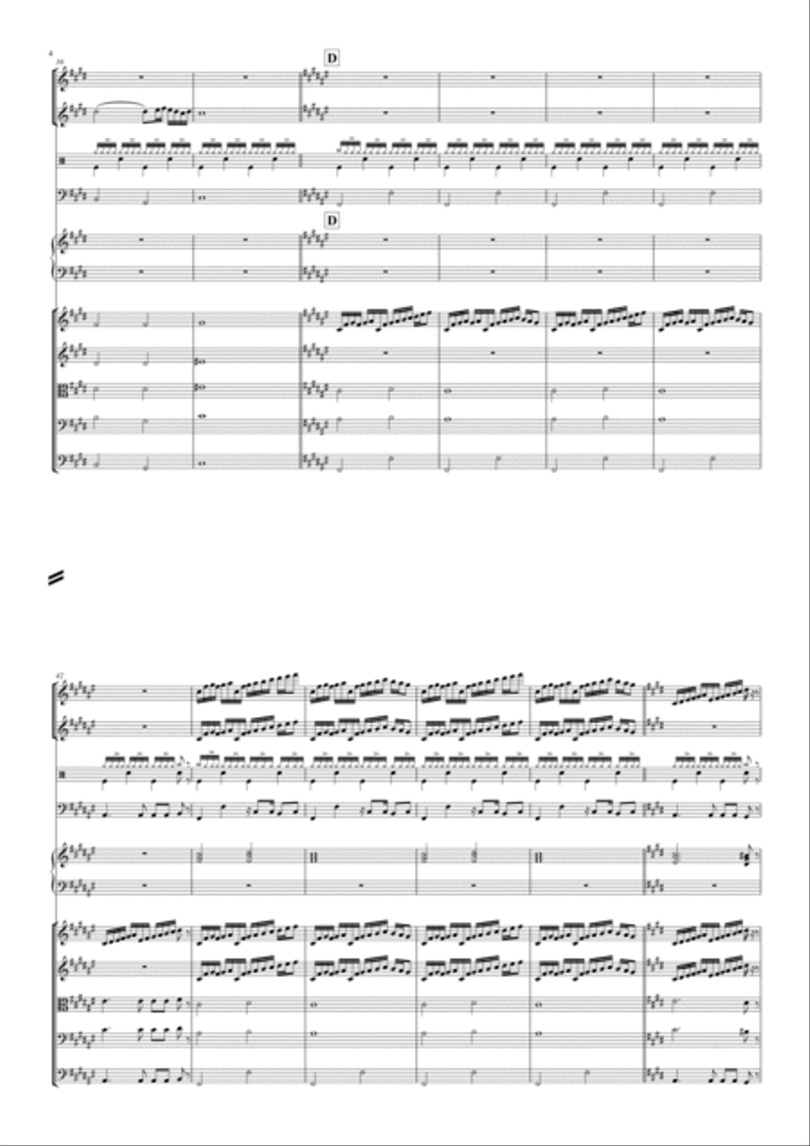 Casanova Full Orchestra scores gallery preview page 4