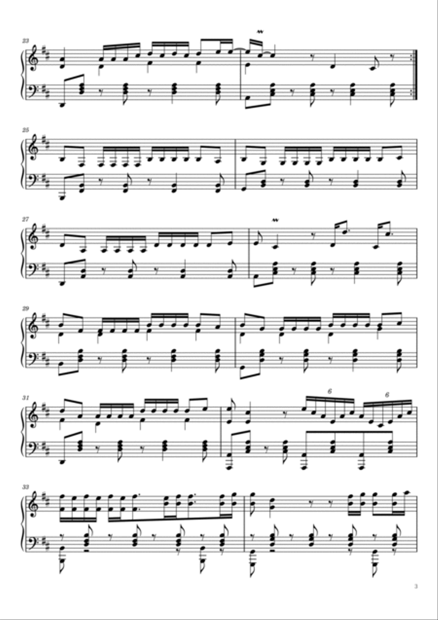 Despacito Piano Solo scores gallery preview page 3
