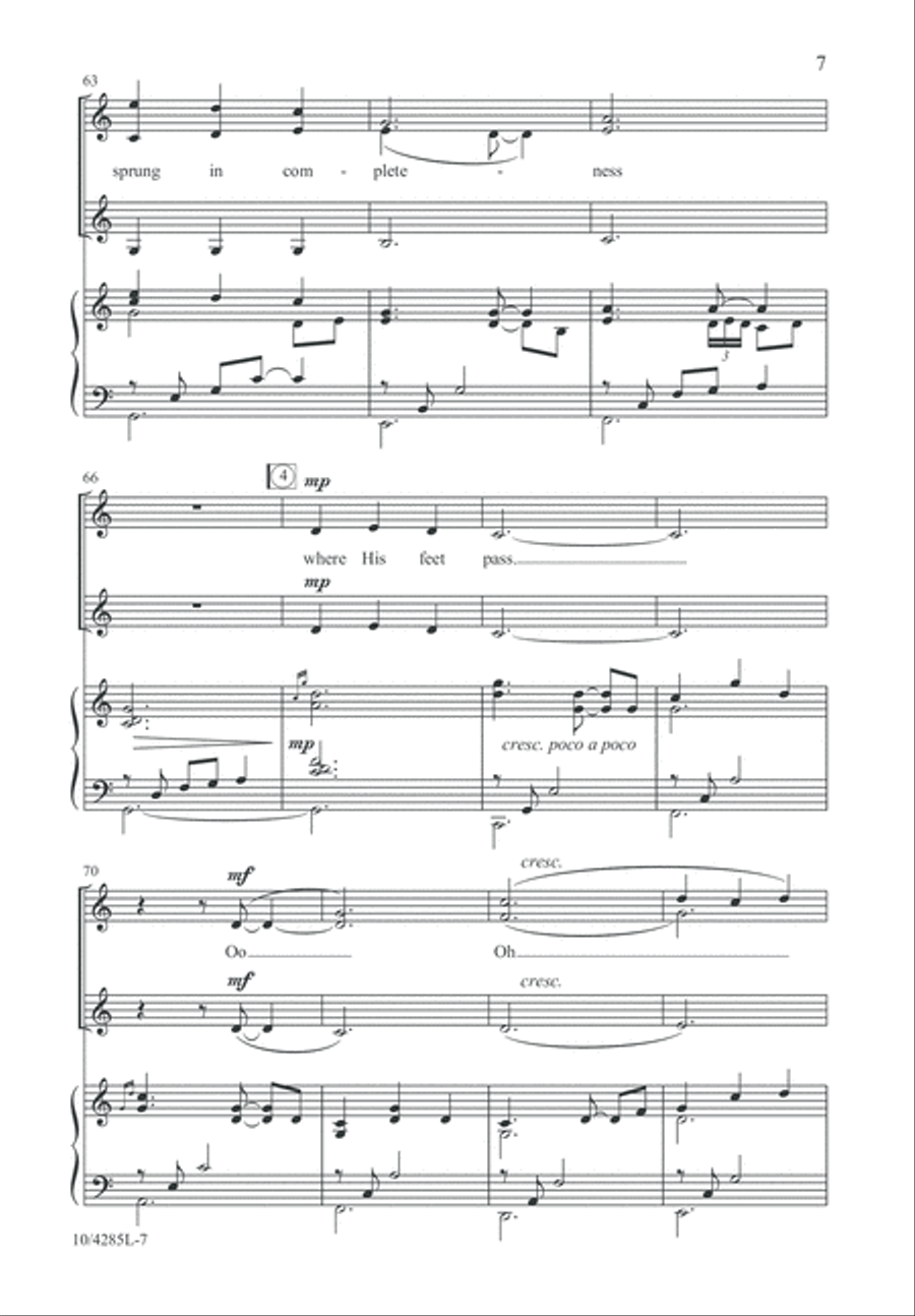 Morning Has Broken Morning Has Broken SSA scores gallery preview page 8