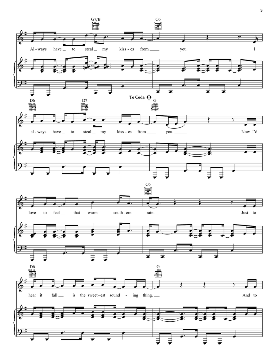 Steal My Kisses Steal My Kisses Acoustic Guitar scores gallery preview page 3