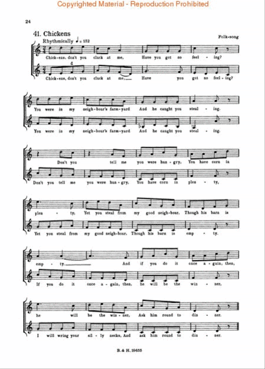 Bicinia Hungarica I 2-Part scores gallery preview page 3