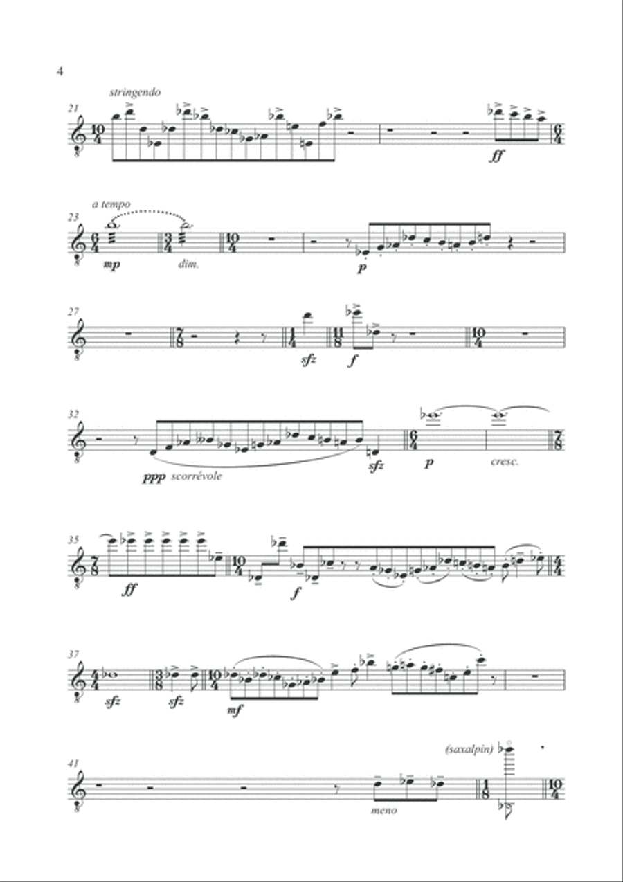 Baix-Concert Baritone Saxophone scores gallery preview page 6