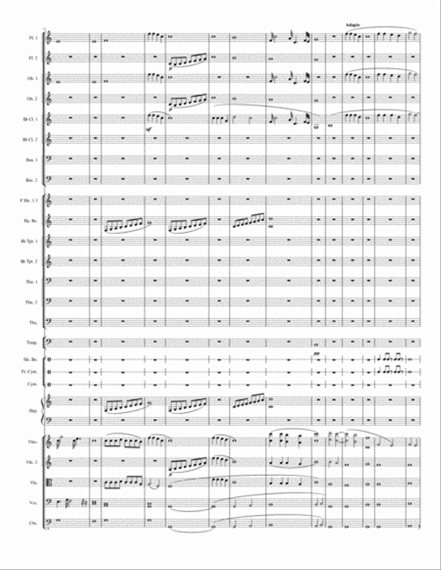 Pere Marquette #1225, Op. 2 Full Orchestra scores gallery preview page 3