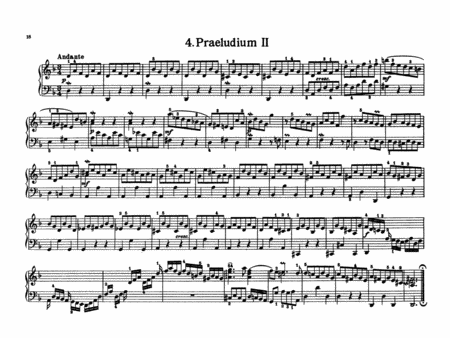 Bach: Notebook for Wilhelm Friedemann Bach
