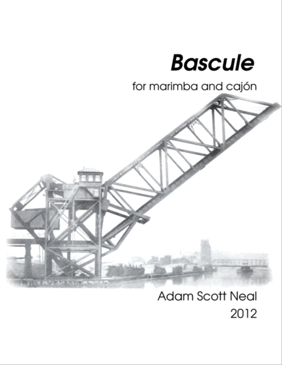 Bascule Percussion Ensemble scores gallery preview page 1
