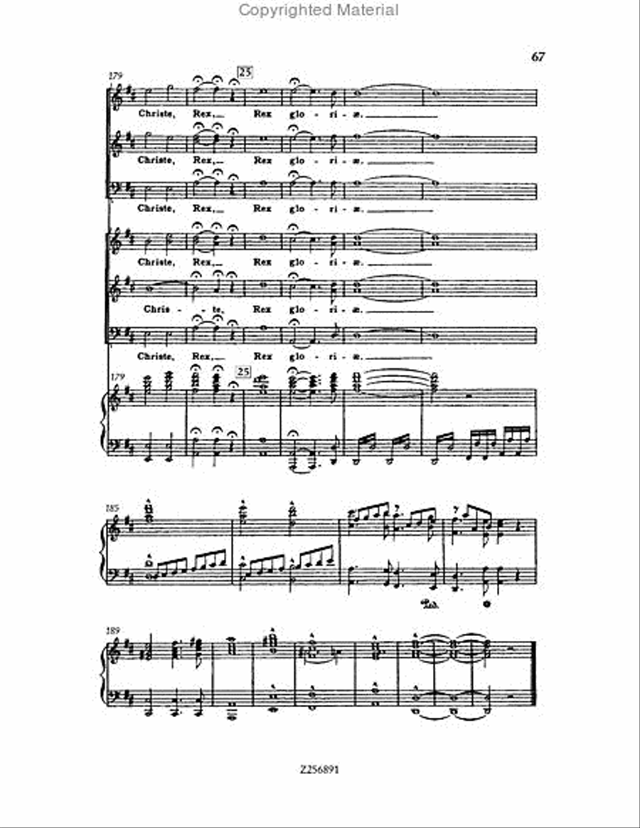 Te Deum, H 118 Choir scores gallery preview page 67