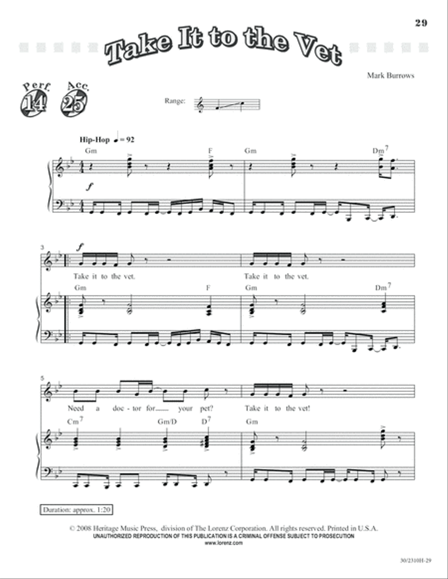 The Box Unison Choir scores gallery preview page 30