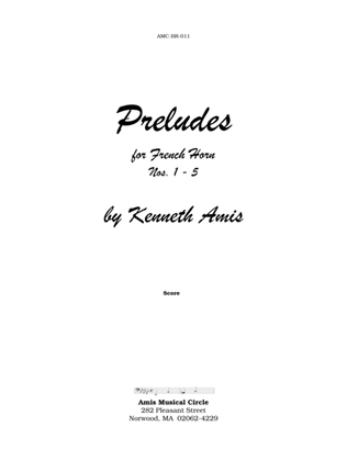 Preludes for French Horn No.1-5