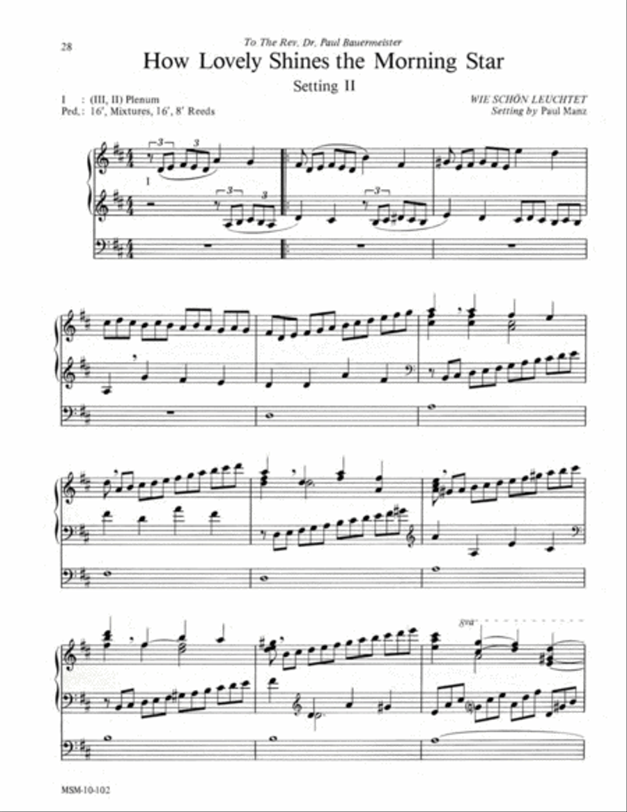 Improvisations for the Christmas Season, Set 3 Organ scores gallery preview page 11