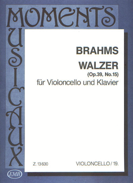 Walzer Op.39#15-vcl/pno
