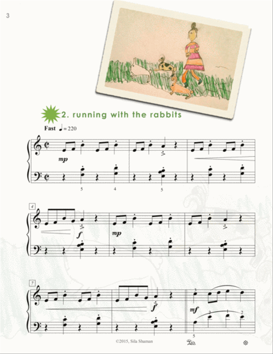 Songs of Imagination Piano Solo scores gallery preview page 4
