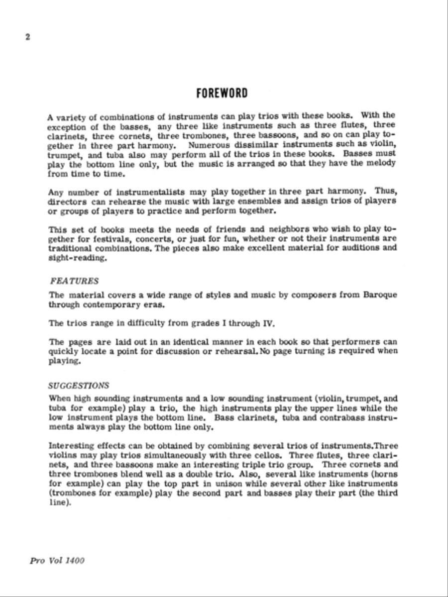 Trios for All Small Ensemble scores gallery preview page 3