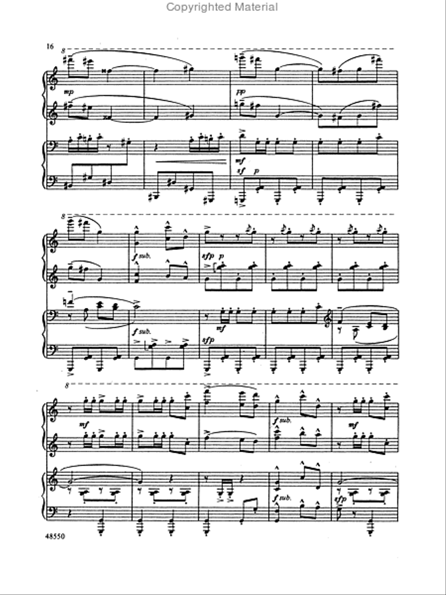 Gazebo Dances Piano Solo scores gallery preview page 4