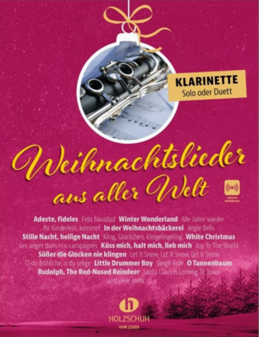 Weihnachtslieder aus aller Welt - Klarinette