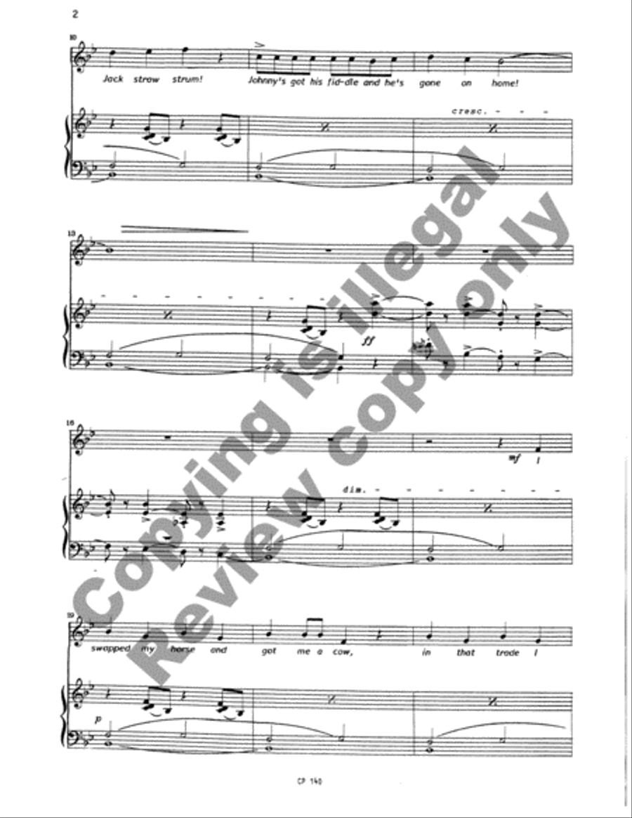A Garland of Southern Song Medium Voice scores gallery preview page 23