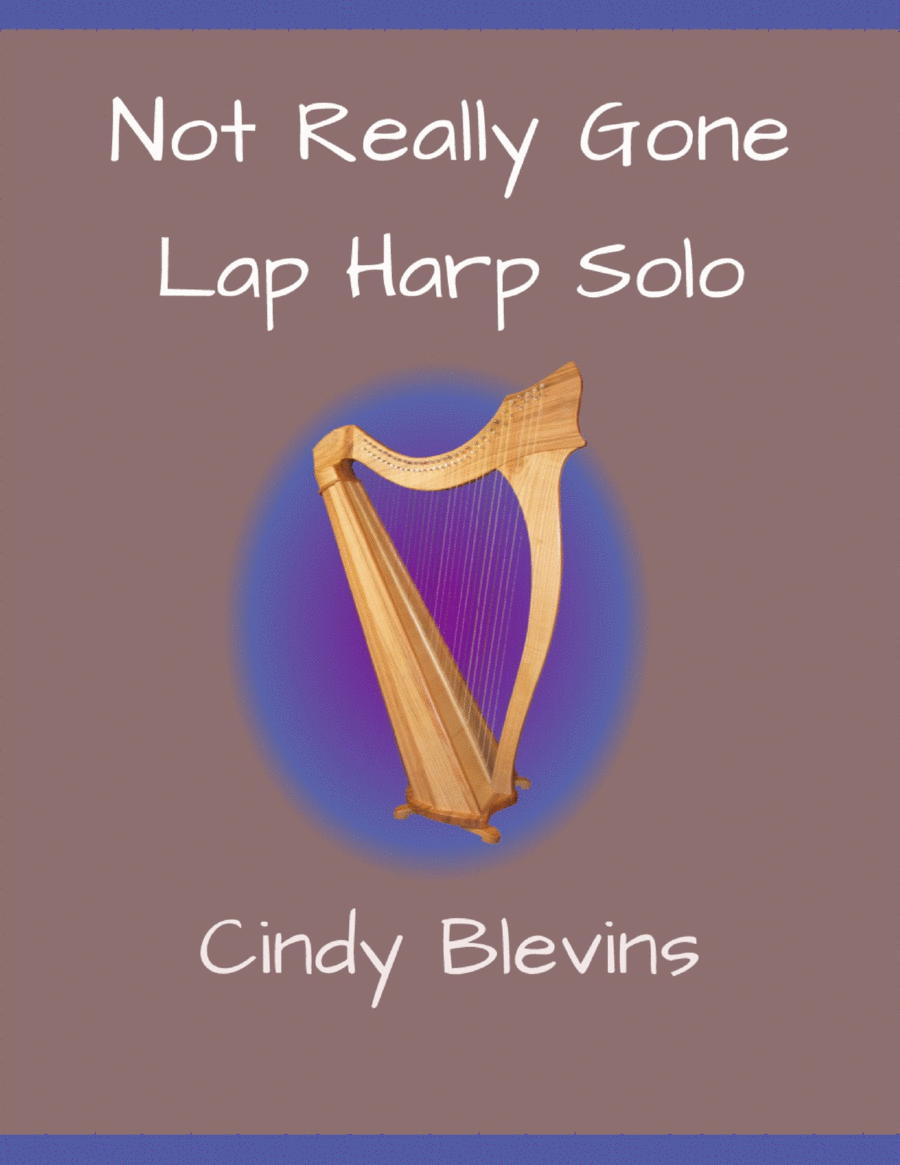 Not Really Gone, original solo for Lap Harp Lap Harp scores gallery preview page 1