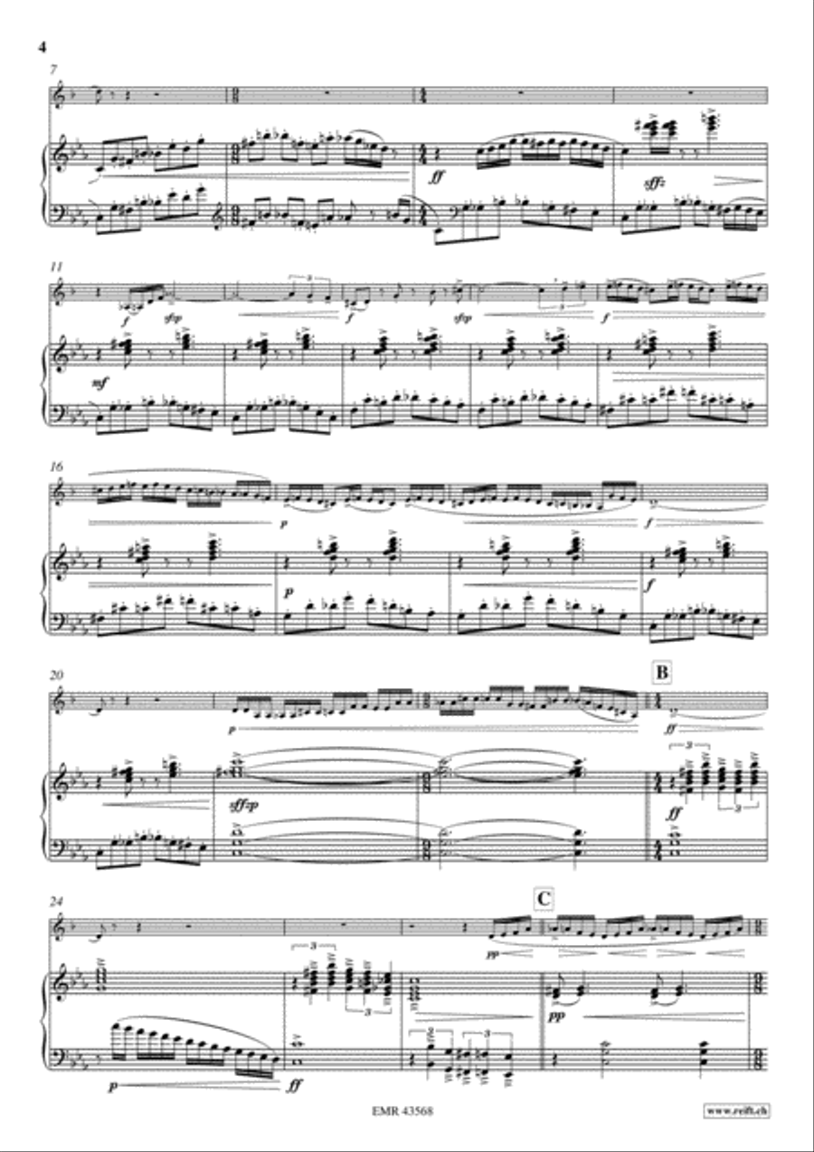 The Power Of Mystery Bass Clarinet scores gallery preview page 5