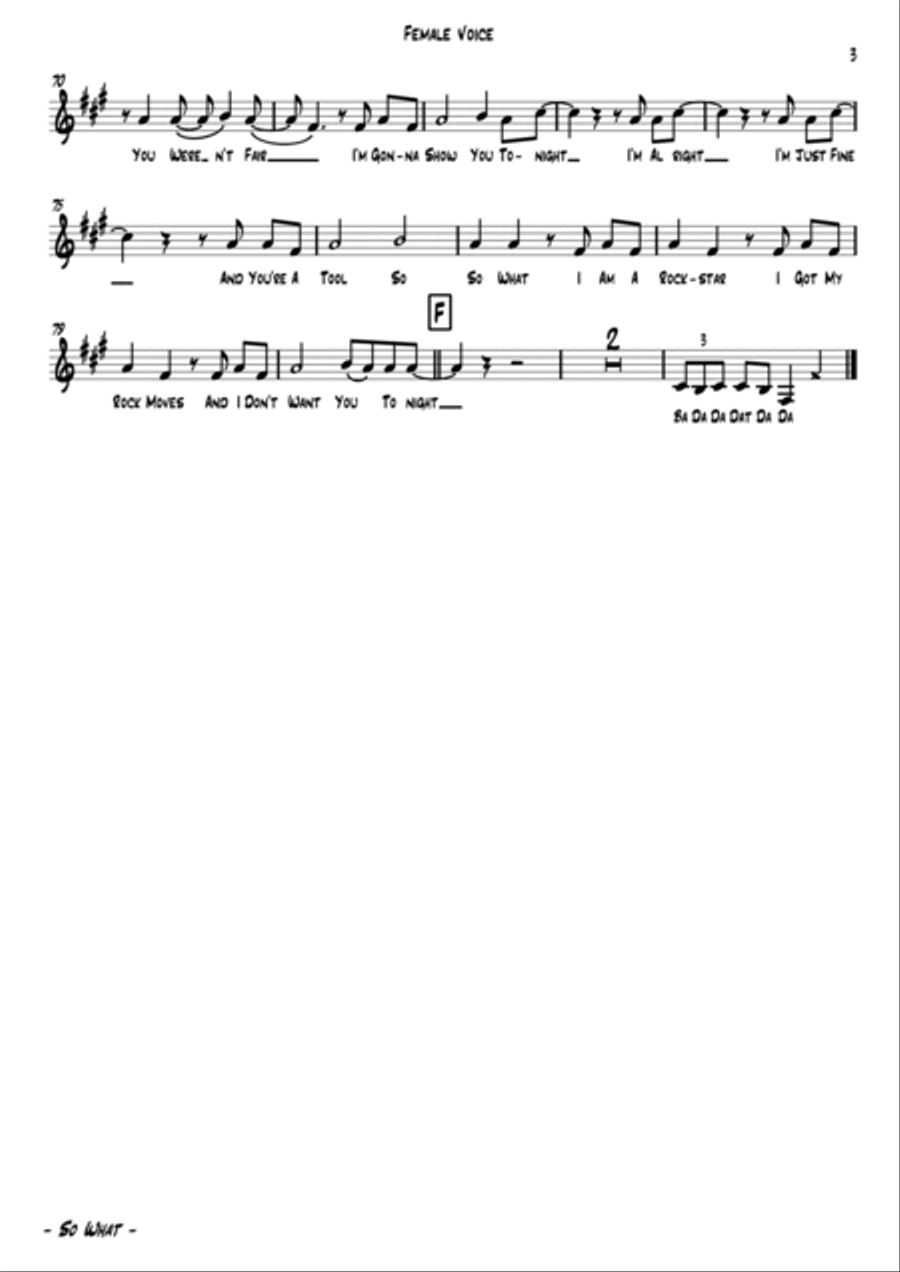 So What So What Jazz Ensemble scores gallery preview page 4