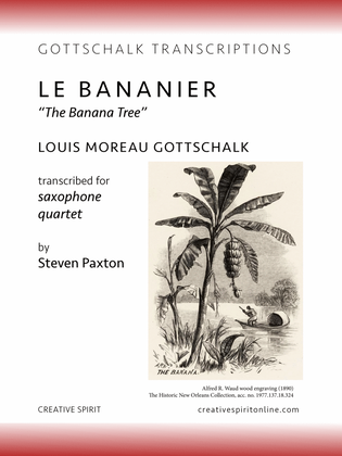 BANANIER (LE) for saxophone quartet