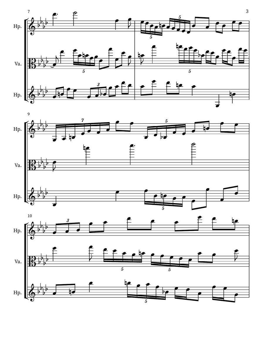 Children's Musing 24 Small Ensemble scores gallery preview page 3