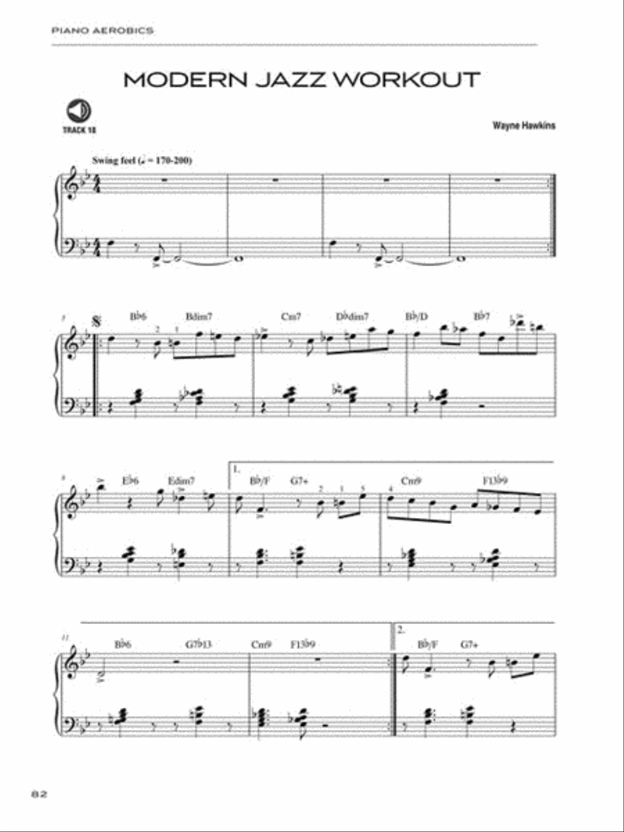 Piano Aerobics Piano Aerobics Piano Method scores gallery preview page 6