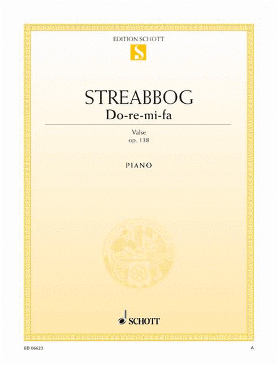 Do-re-mi-fa, Op. 138 Piano Solo scores gallery preview page 1