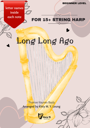 Long Long Ago - 15 String Harp