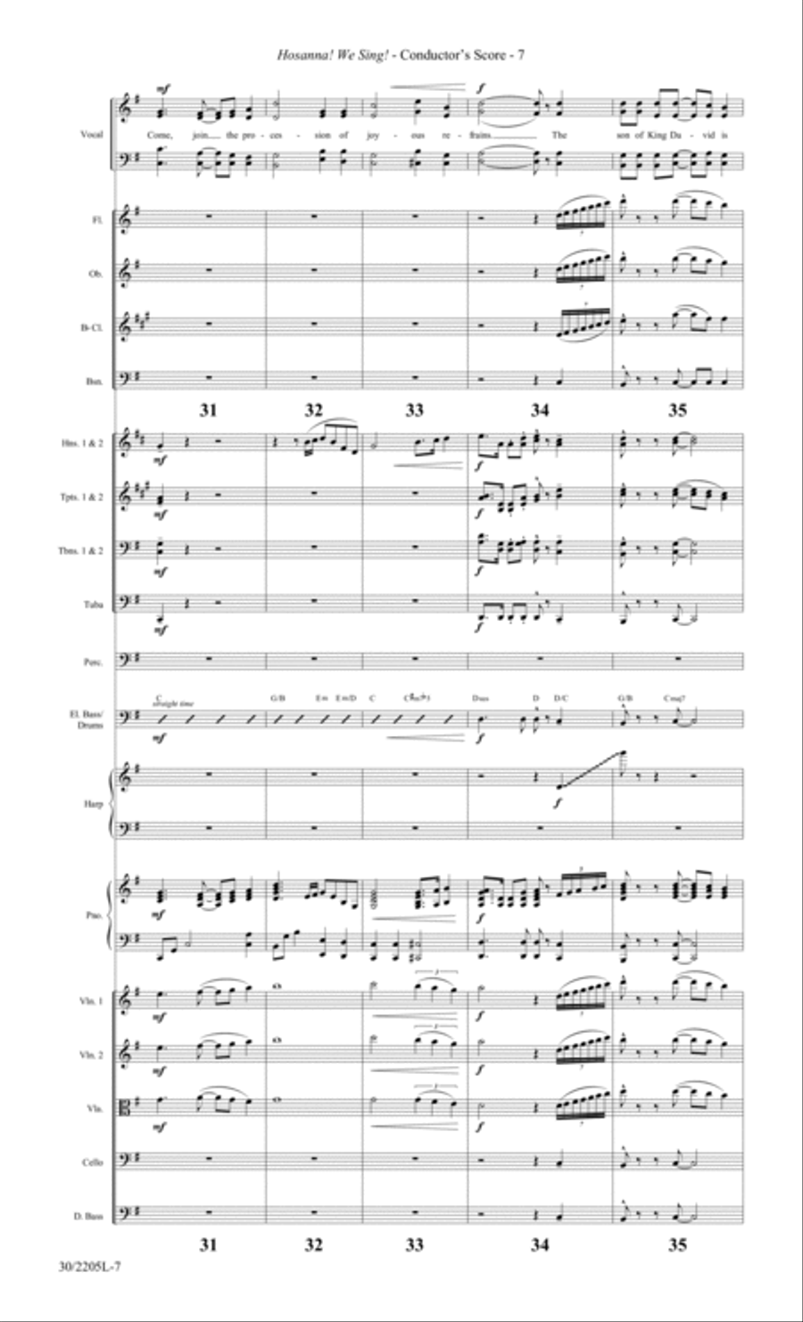 Forsaken Choir scores gallery preview page 9