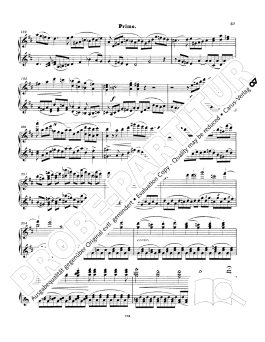Ein Deutsches Requiem (German Requiem) Piano Duet scores gallery preview page 46